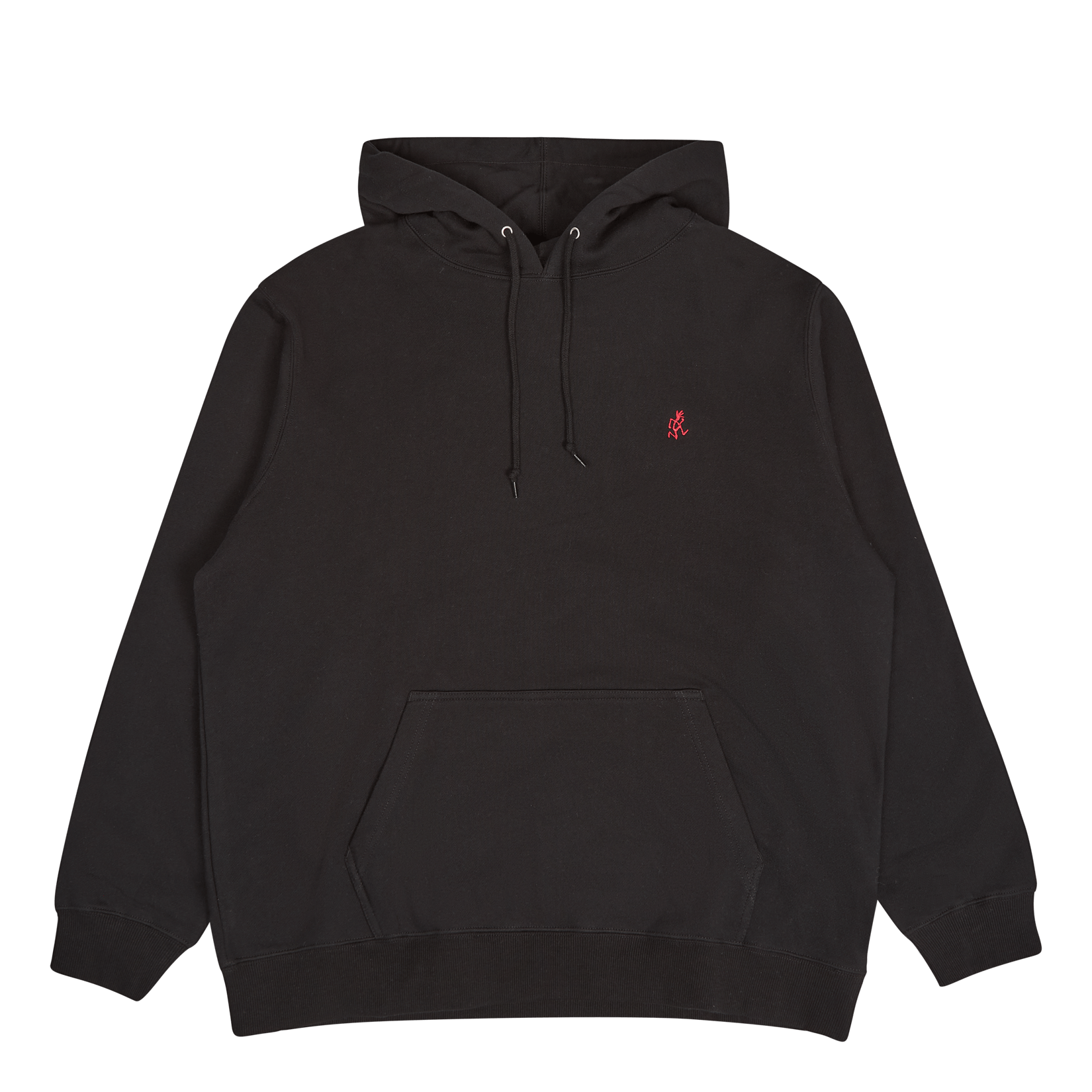 One Point Hooded Sweatshirt Black