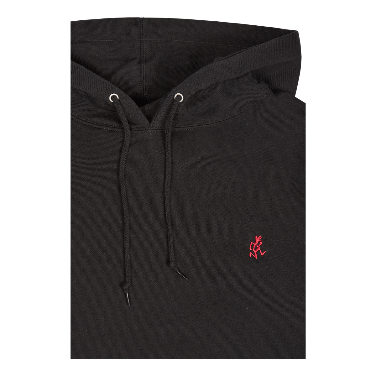 One Point Hooded Sweatshirt Black