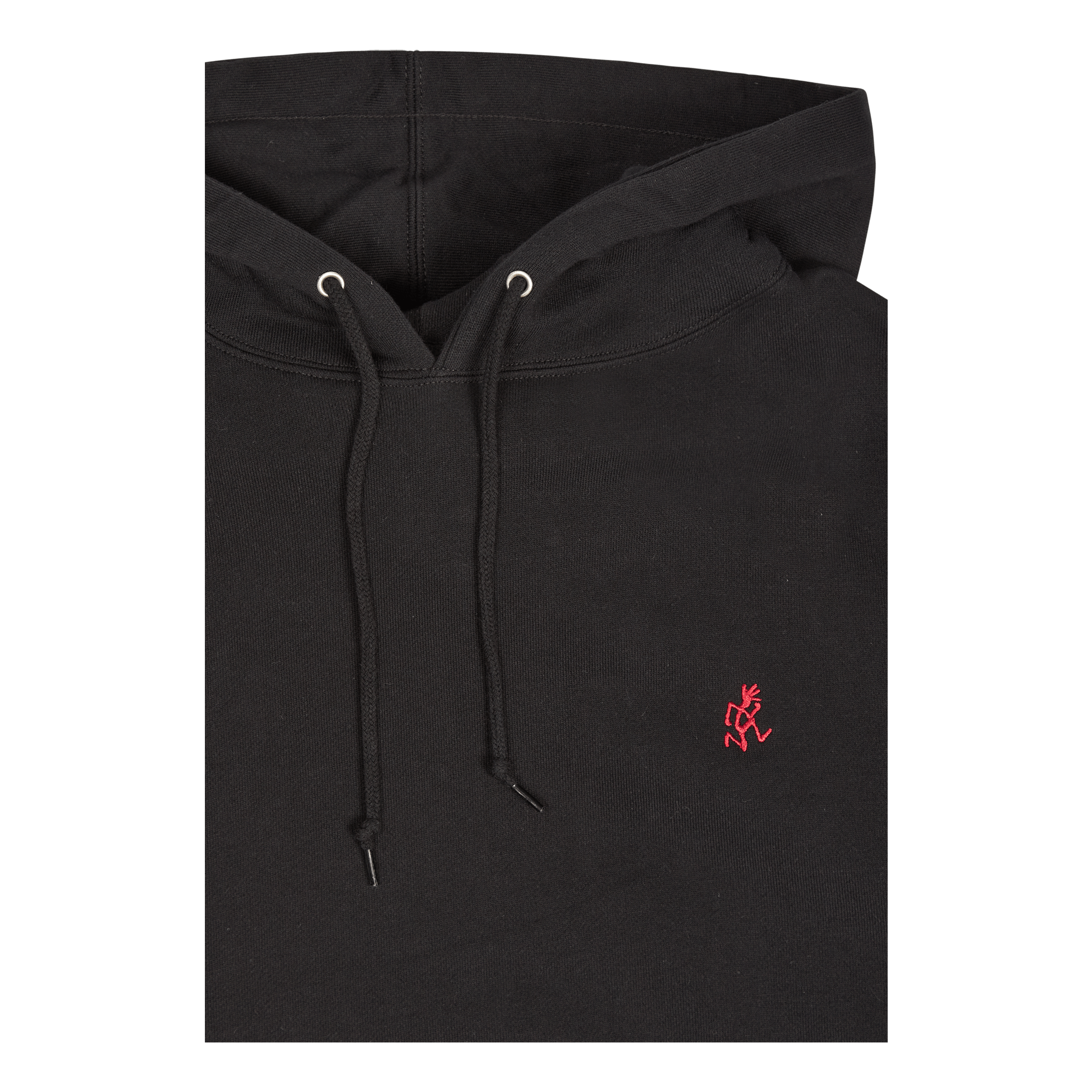 One Point Hooded Sweatshirt Black