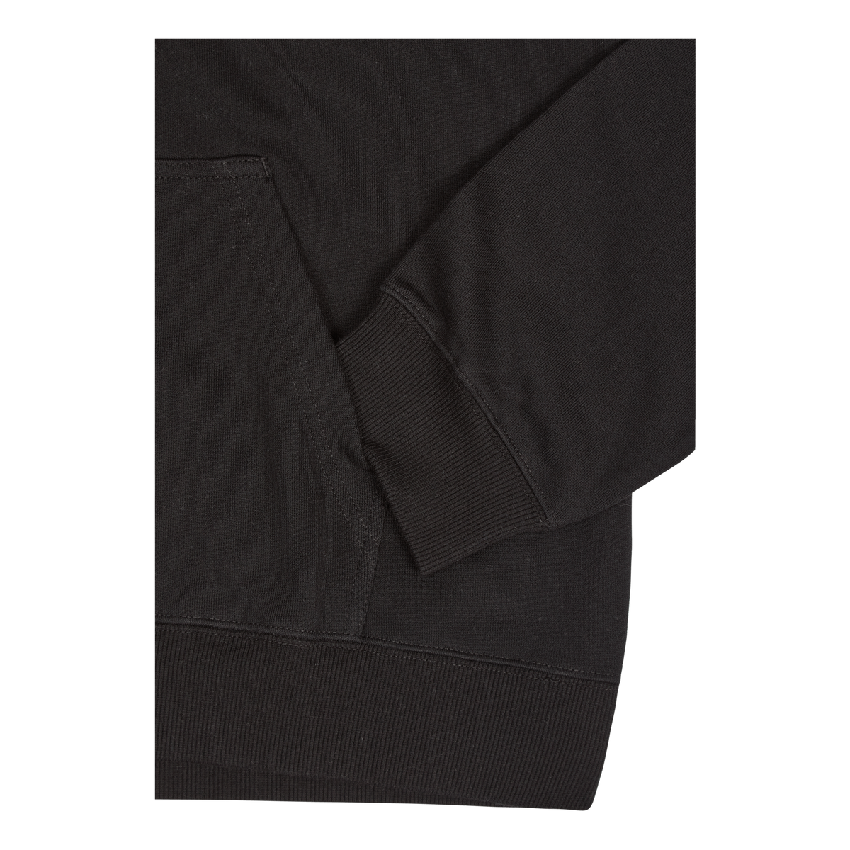 One Point Hooded Sweatshirt Black