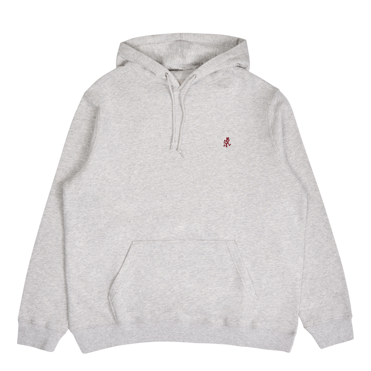 One Point Hooded Sweatshirt Ash Heather