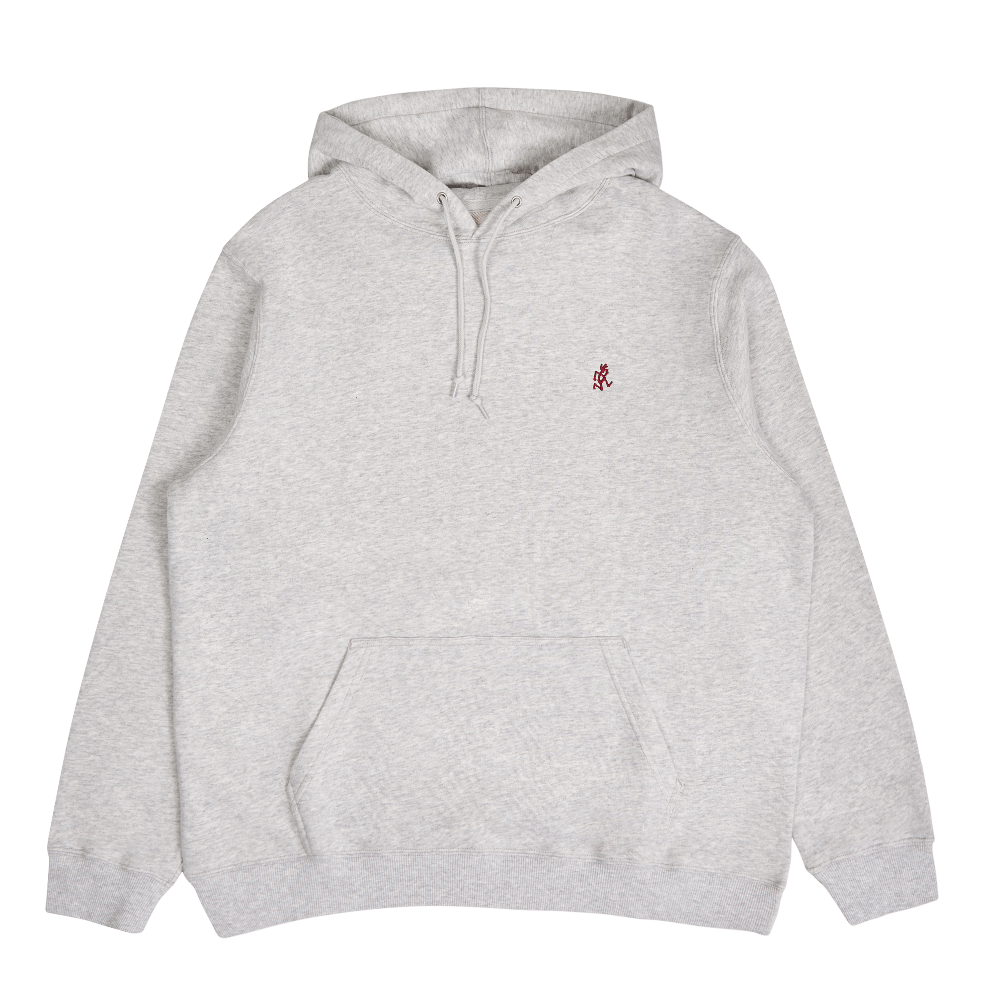 One Point Hooded Sweatshirt Ash Heather