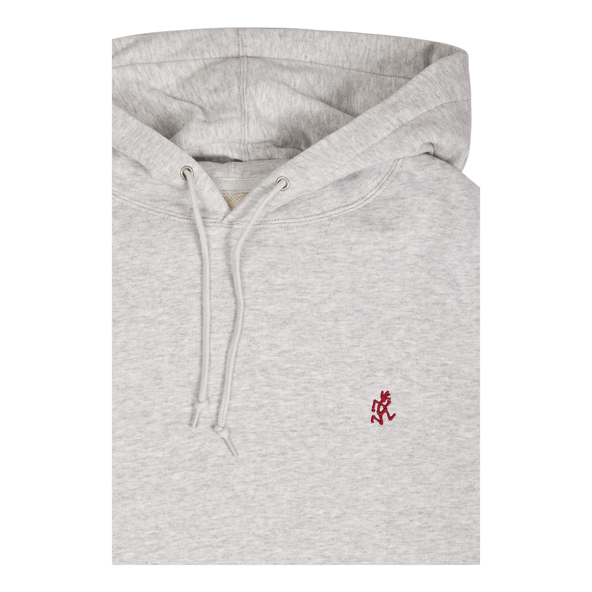 One Point Hooded Sweatshirt Ash Heather