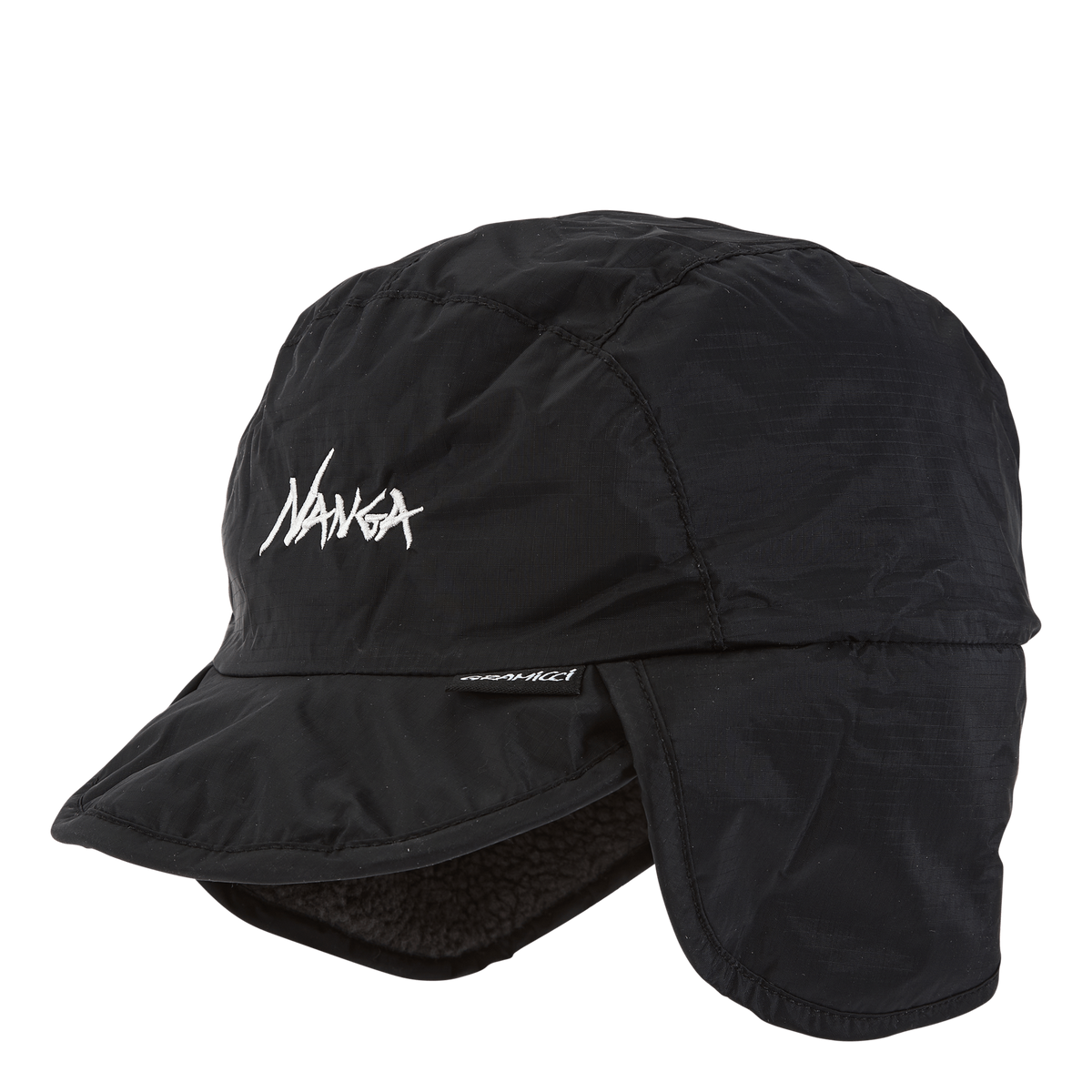 Aurora Boa Fleece Mountain Cap Black