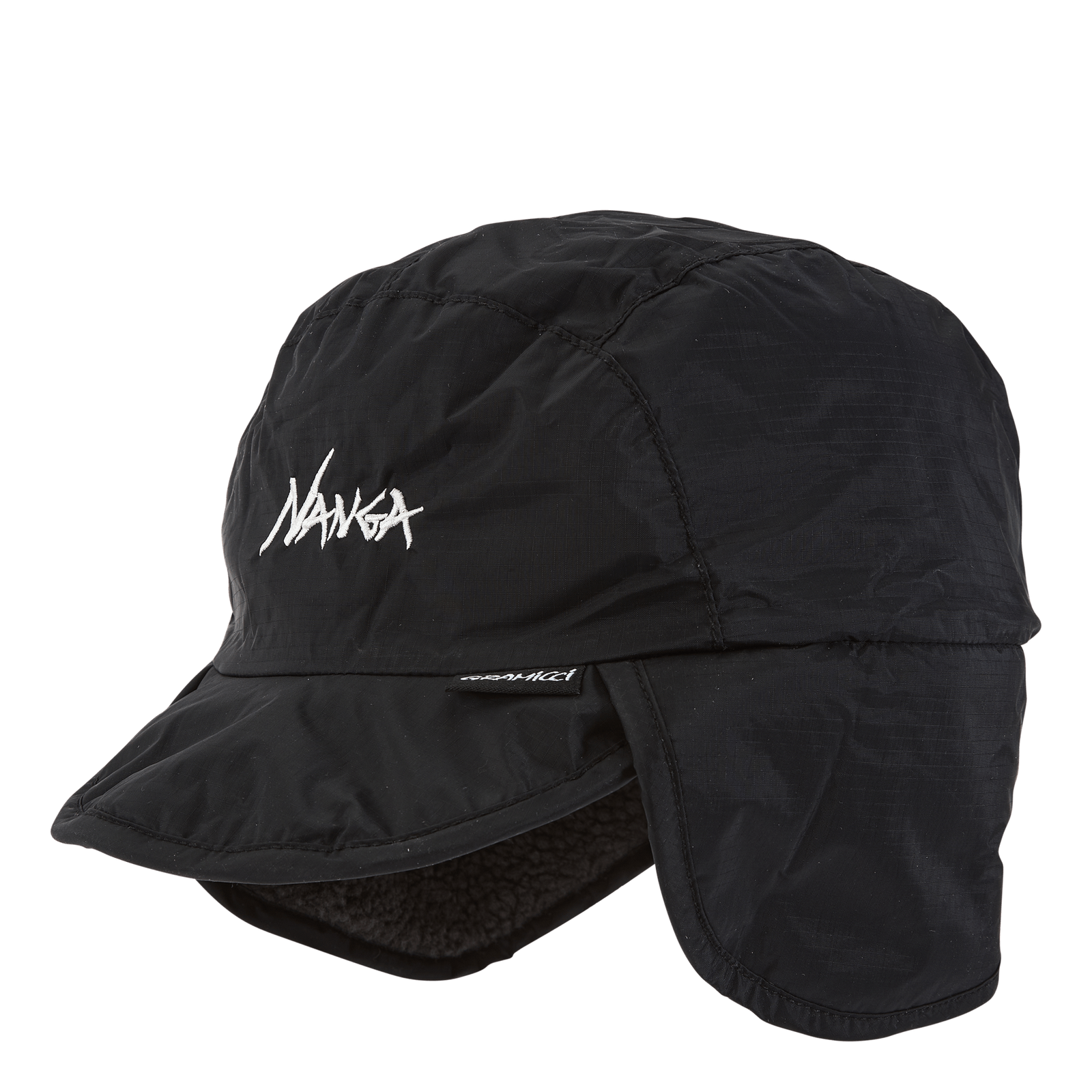 Aurora Boa Fleece Mountain Cap Black