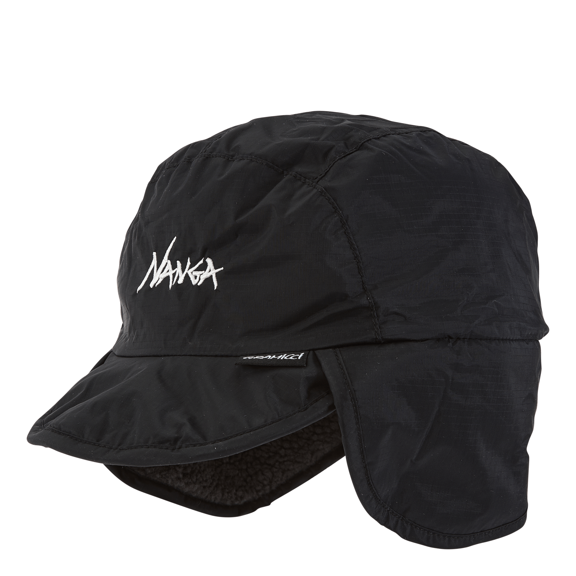 Aurora Boa Fleece Mountain Cap Black