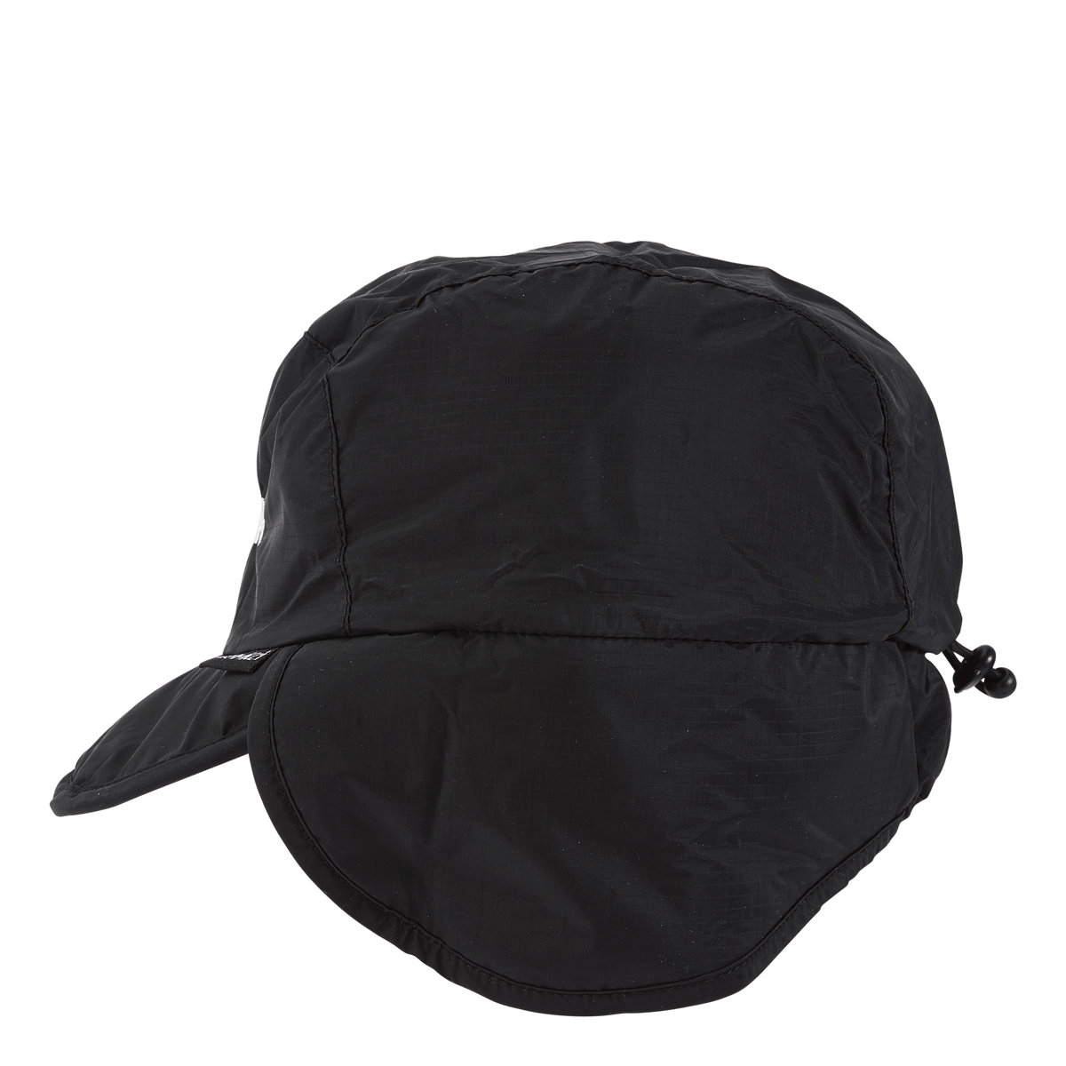 Aurora Boa Fleece Mountain Cap Black