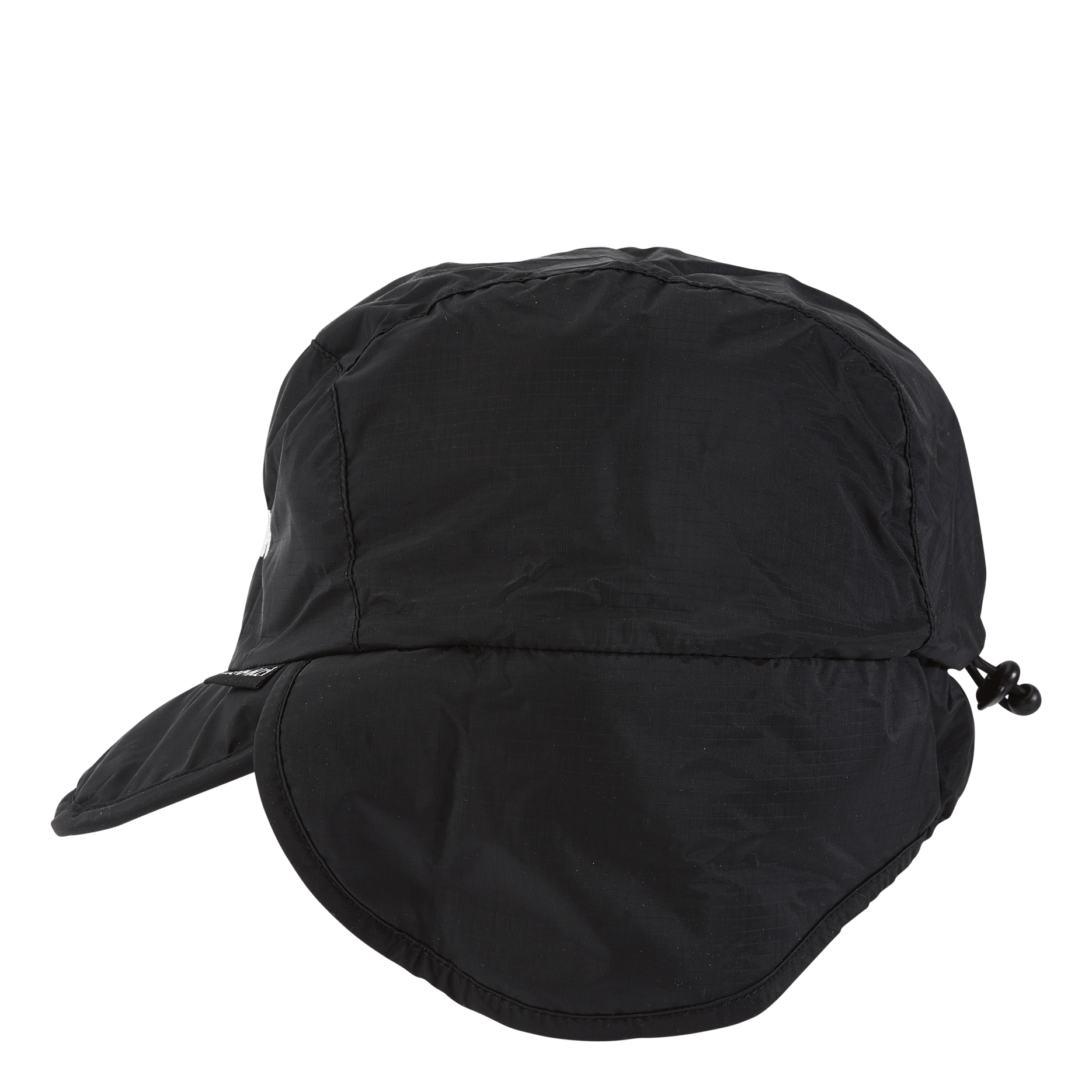 Aurora Boa Fleece Mountain Cap Black