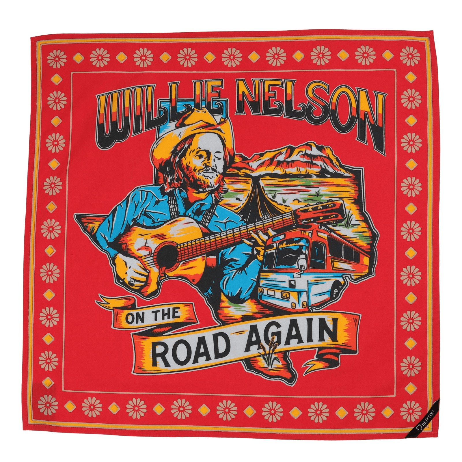Willie Nelson Road Bandana Arrwh