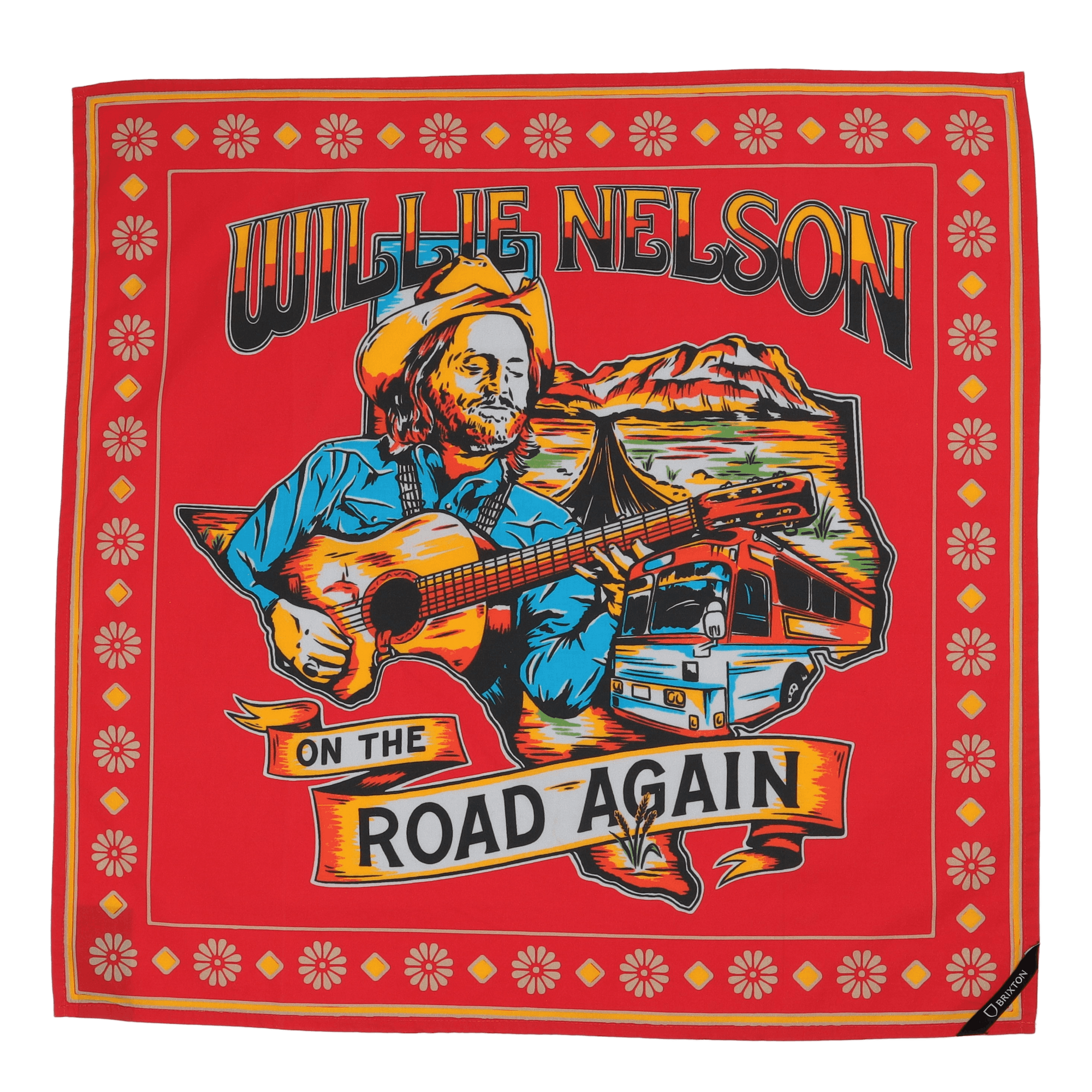 Willie Nelson Road Bandana Arrwh