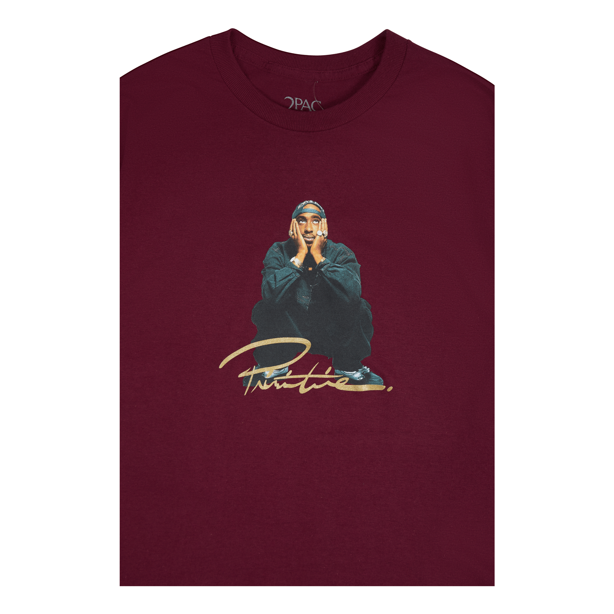 Shakur Tee Burgundy