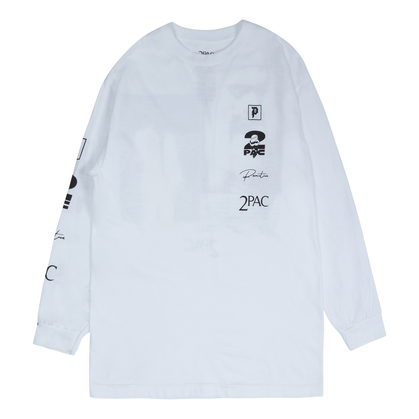 Voice L/s Tee White