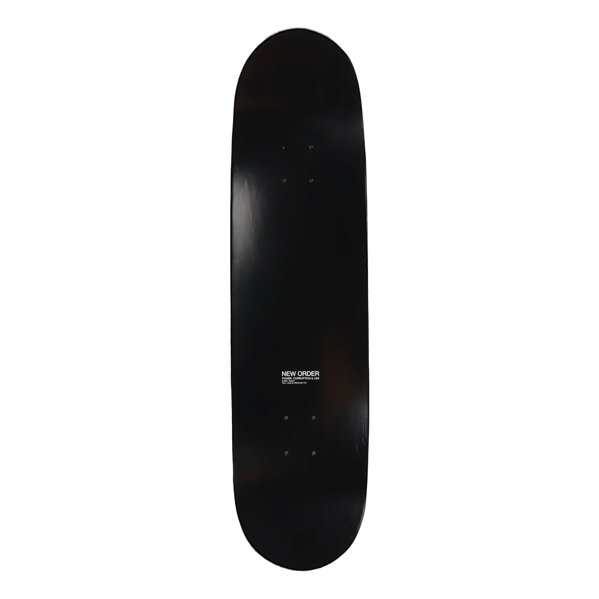 New Order Skateboard Deck Powe Multi