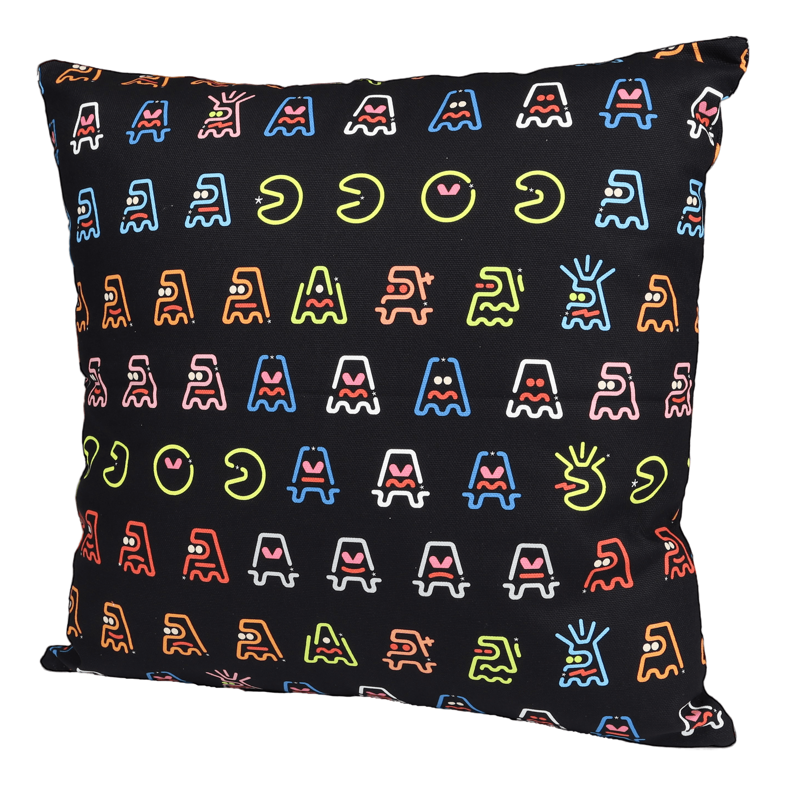Pac-man "square Cushion" Multi