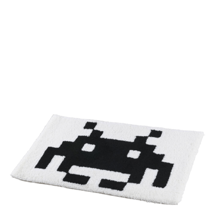 Space Invaders "rug2" White