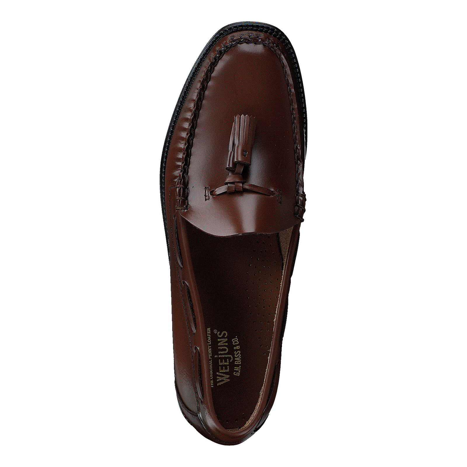 Gh Weejun Ii Larkin Moc Tassel Mid Brown Lthr