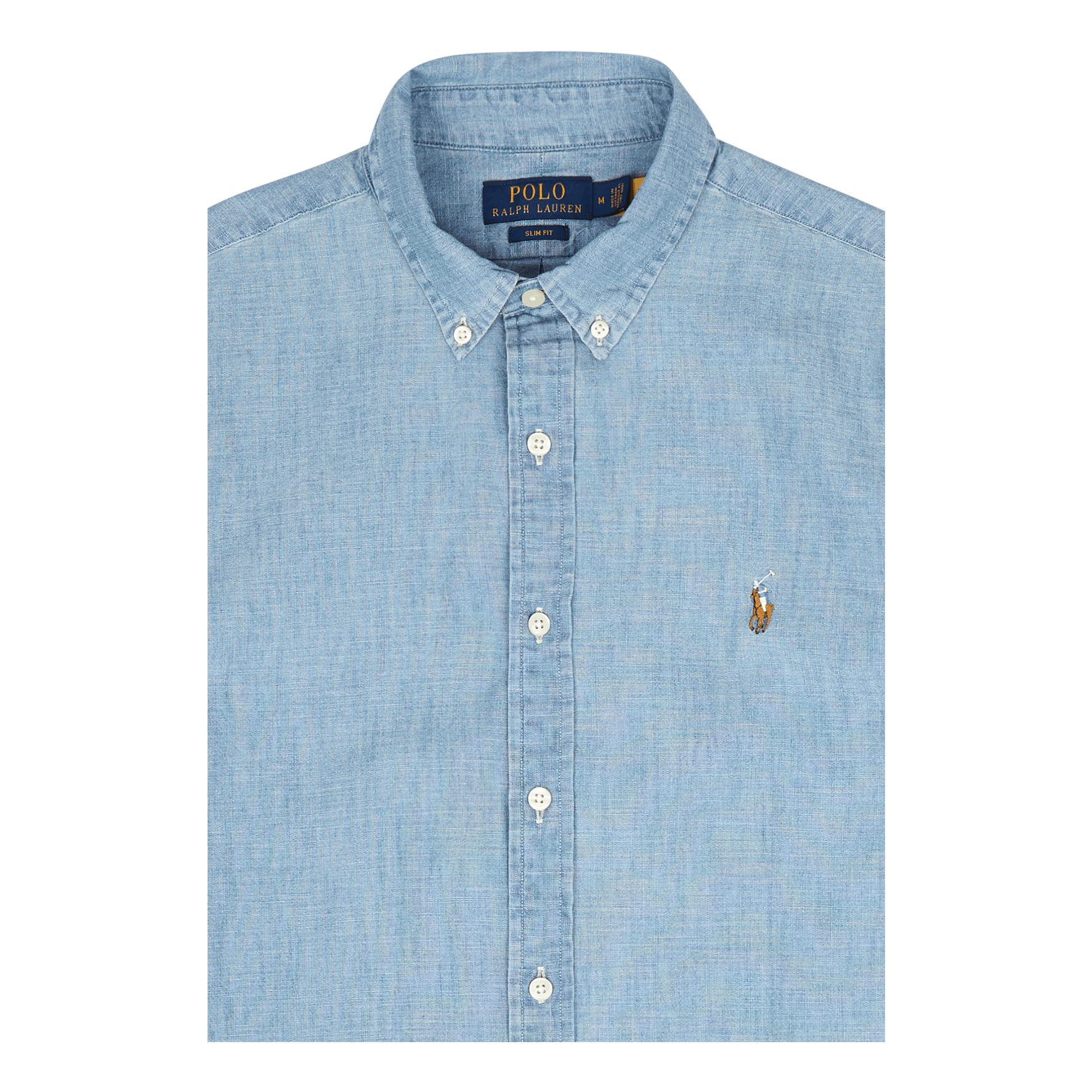 Polo Ralph Lauren Chambray Long Sleeve Shirt 001 Chambray