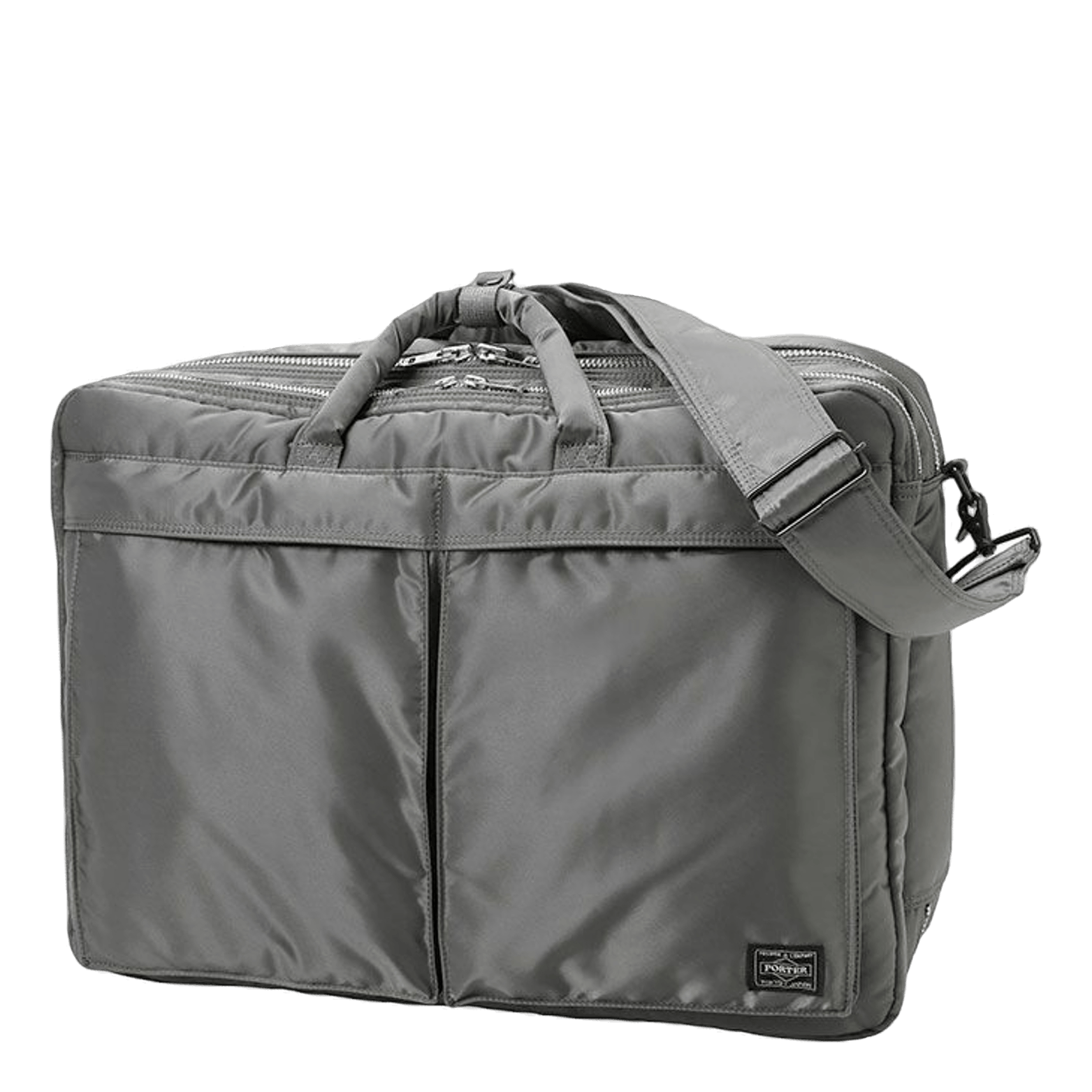 3way Briefcase Gray