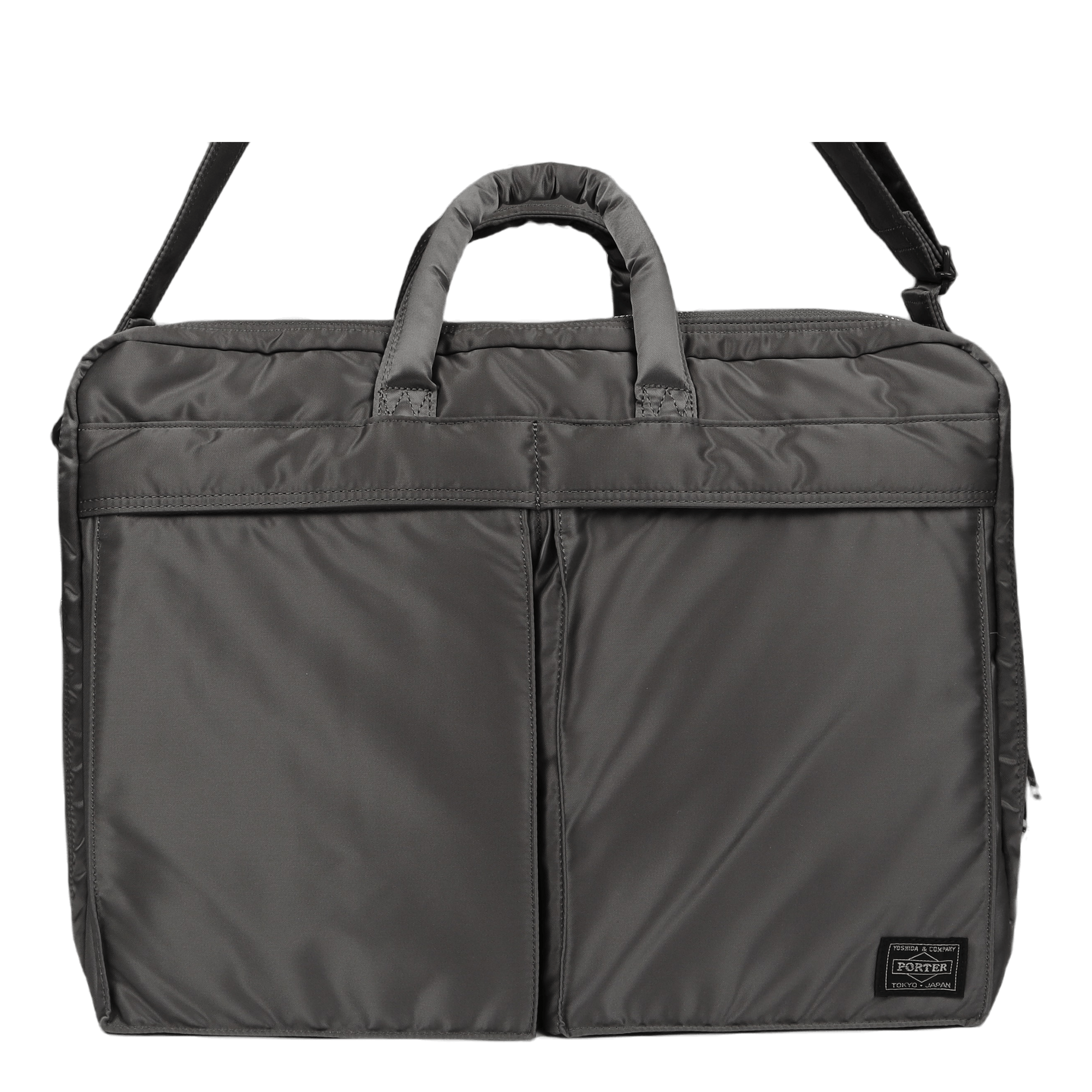 2way Briefcase Gray