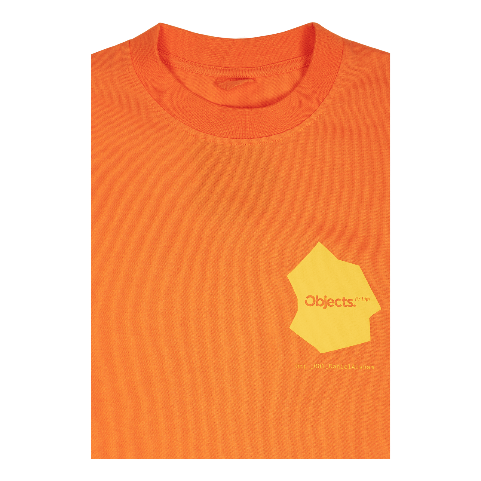 Continuity Print Tee Studio Orange