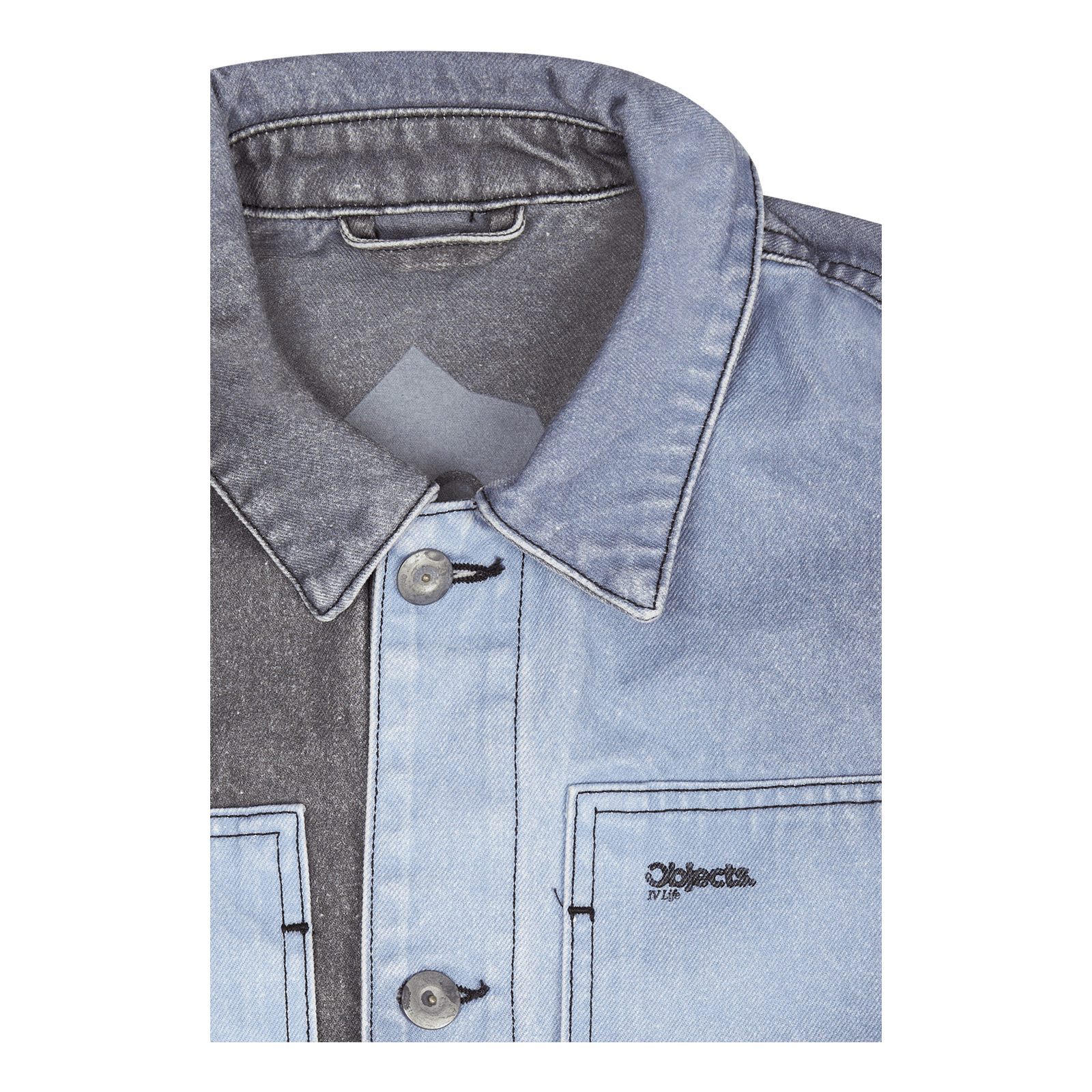 Four Pocket Jacket Patina Blue