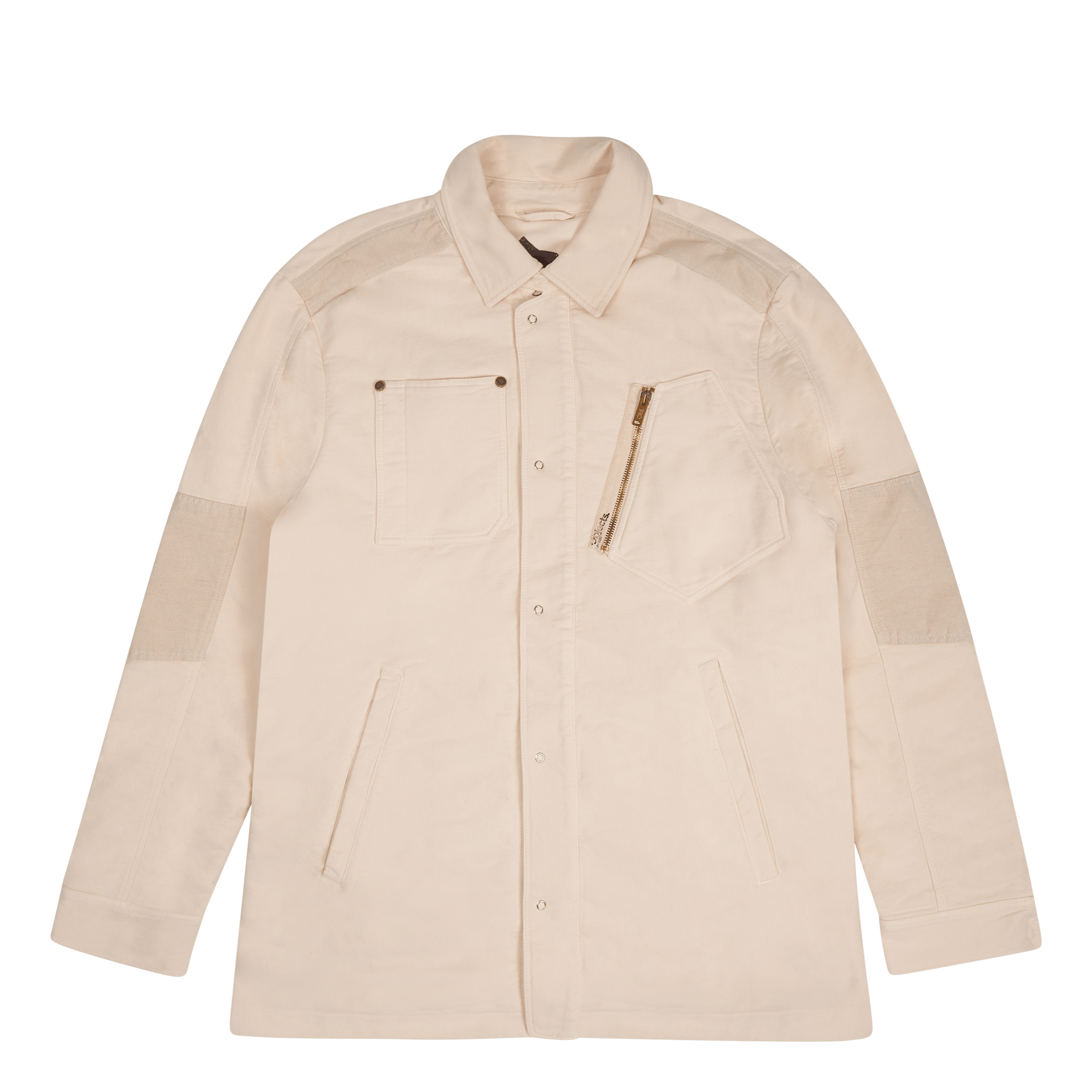 Moleskin Shirt Jacket Pale Pink