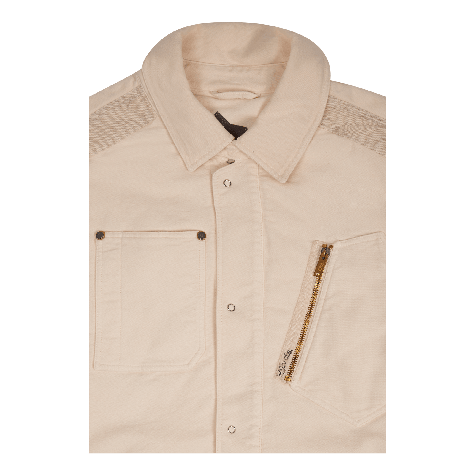 Moleskin Shirt Jacket Pale Pink