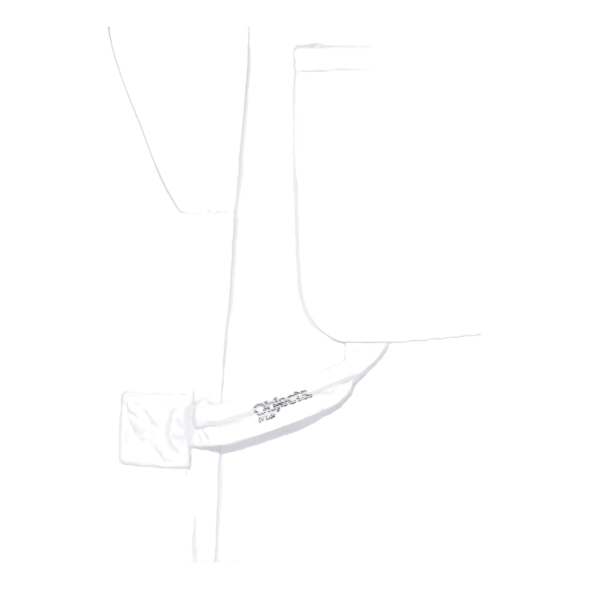 Denim Jean Baggy White