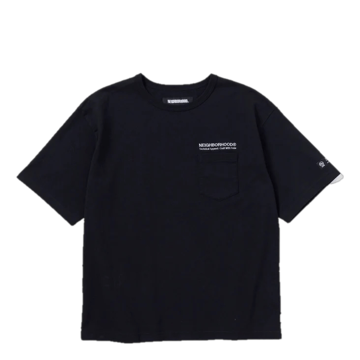 Classic-p Crewneck Ss . Co Black