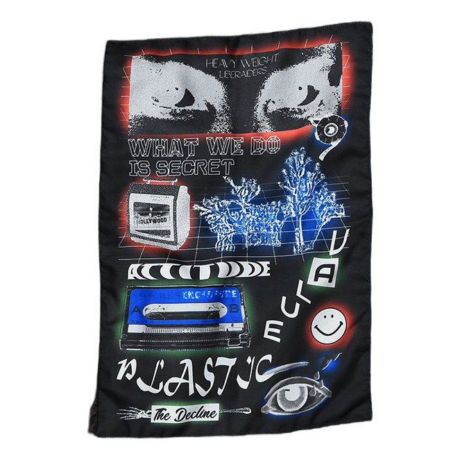 Lr Nylon Overcoat Black