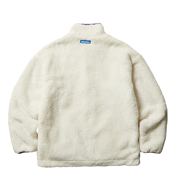 Pile Fleece Jacket White