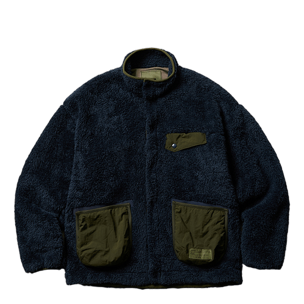 Polo Ralph Lauren High Pile Jacquard Fleece Zip Jacket in Pinelodge Patchwork