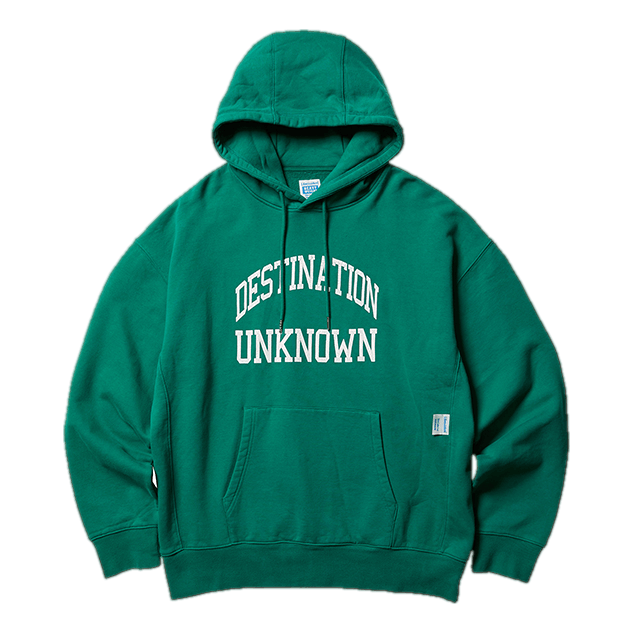 Heavy Weight College Print Hoo Green