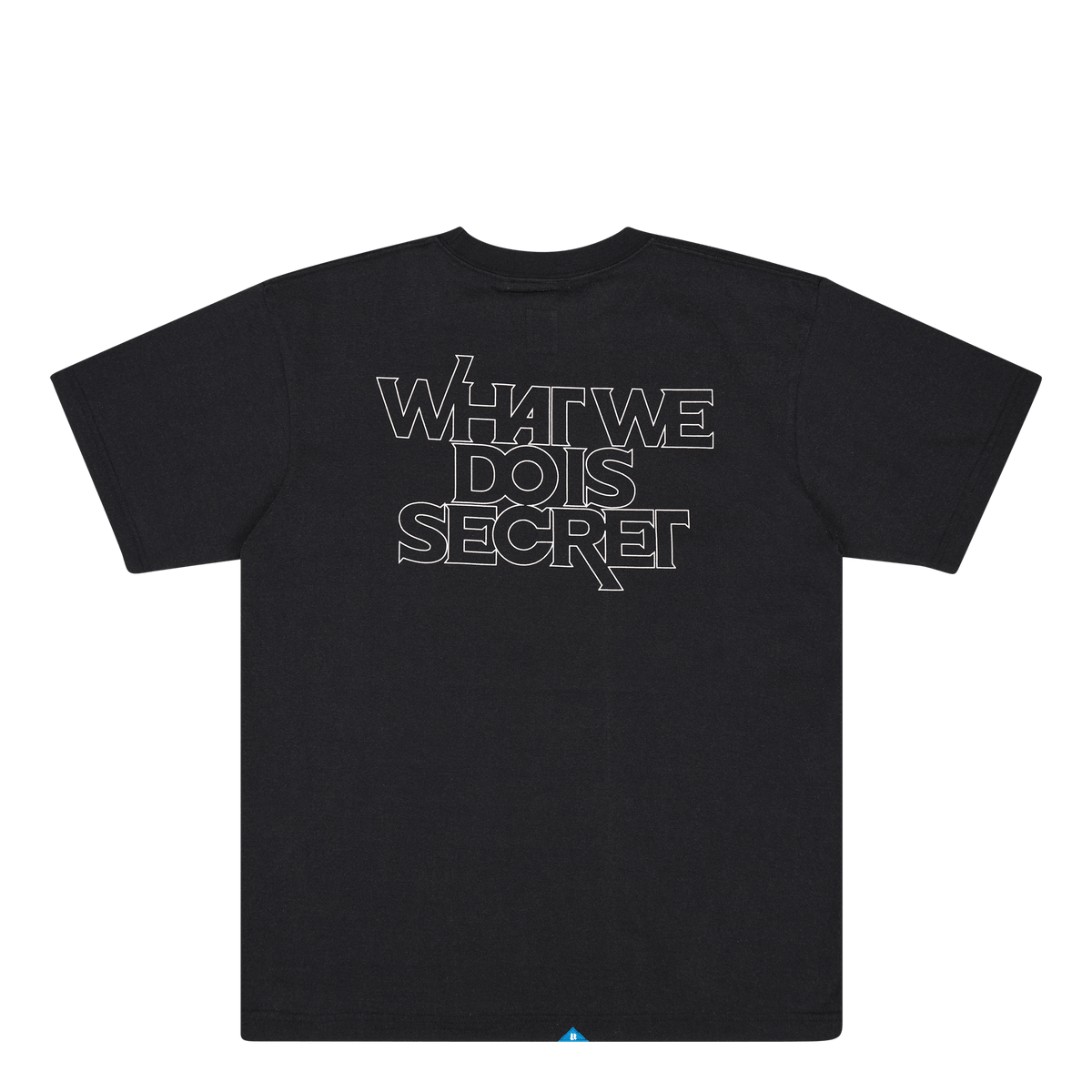 What We Do Is Secret Tee Black