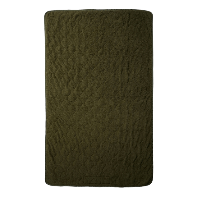 Military Quilted Blanket Ii Olive