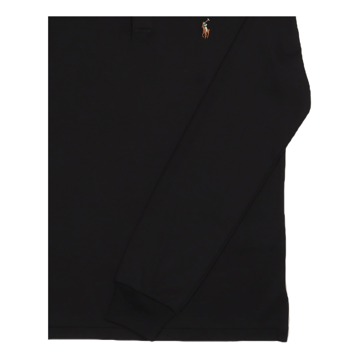 Slim Fit Soft Cotton Polo Shirt Black
