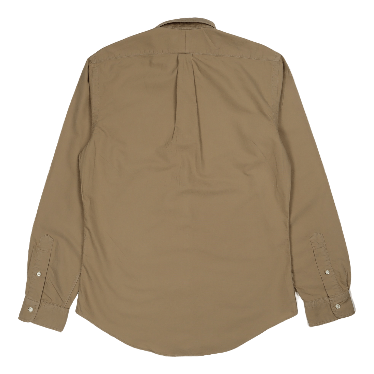 Slim Fit Garment-Dyed Oxford Shirt Surrey Tan