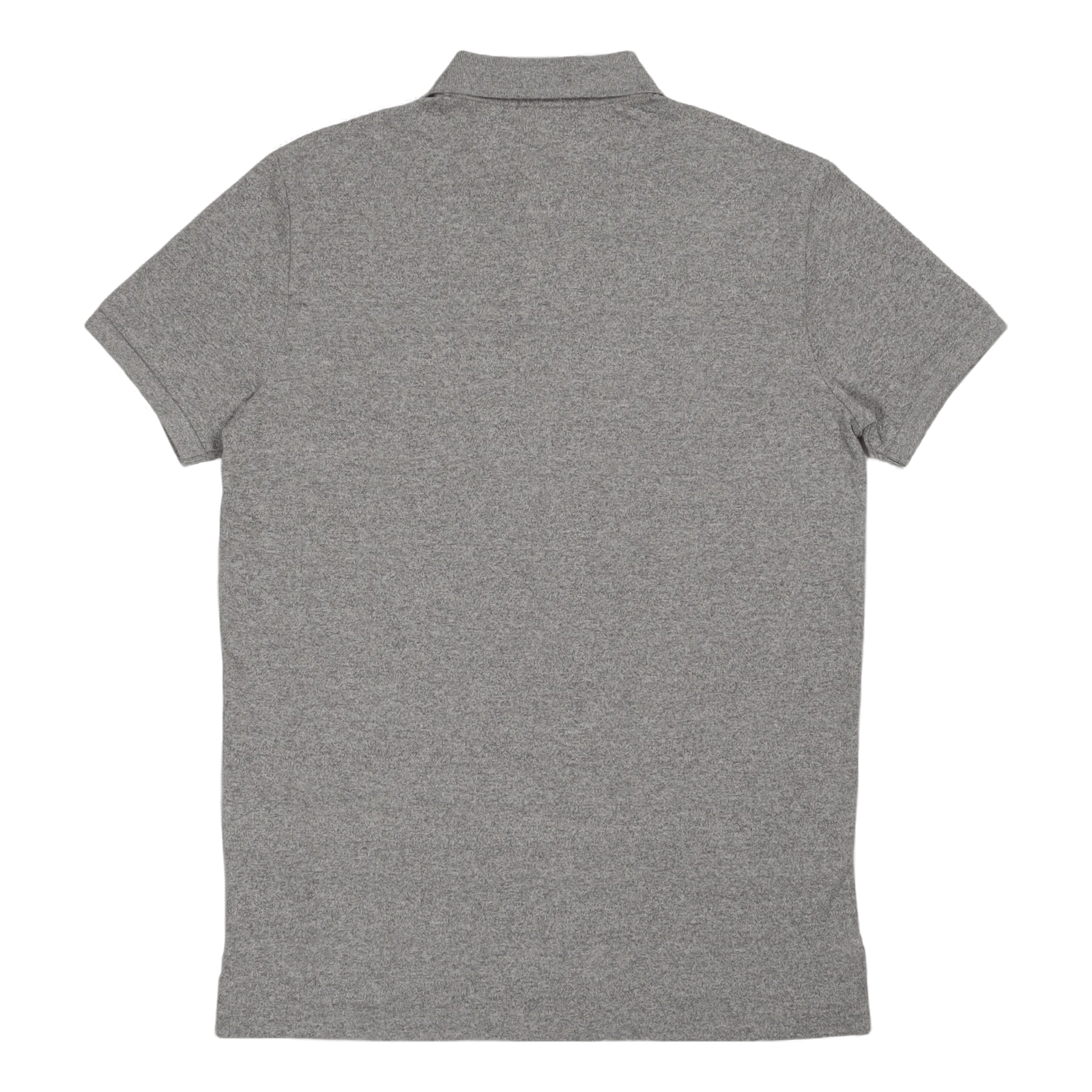 Custom Slim Fit Mesh Polo Shirt Cntbry Htr Grey