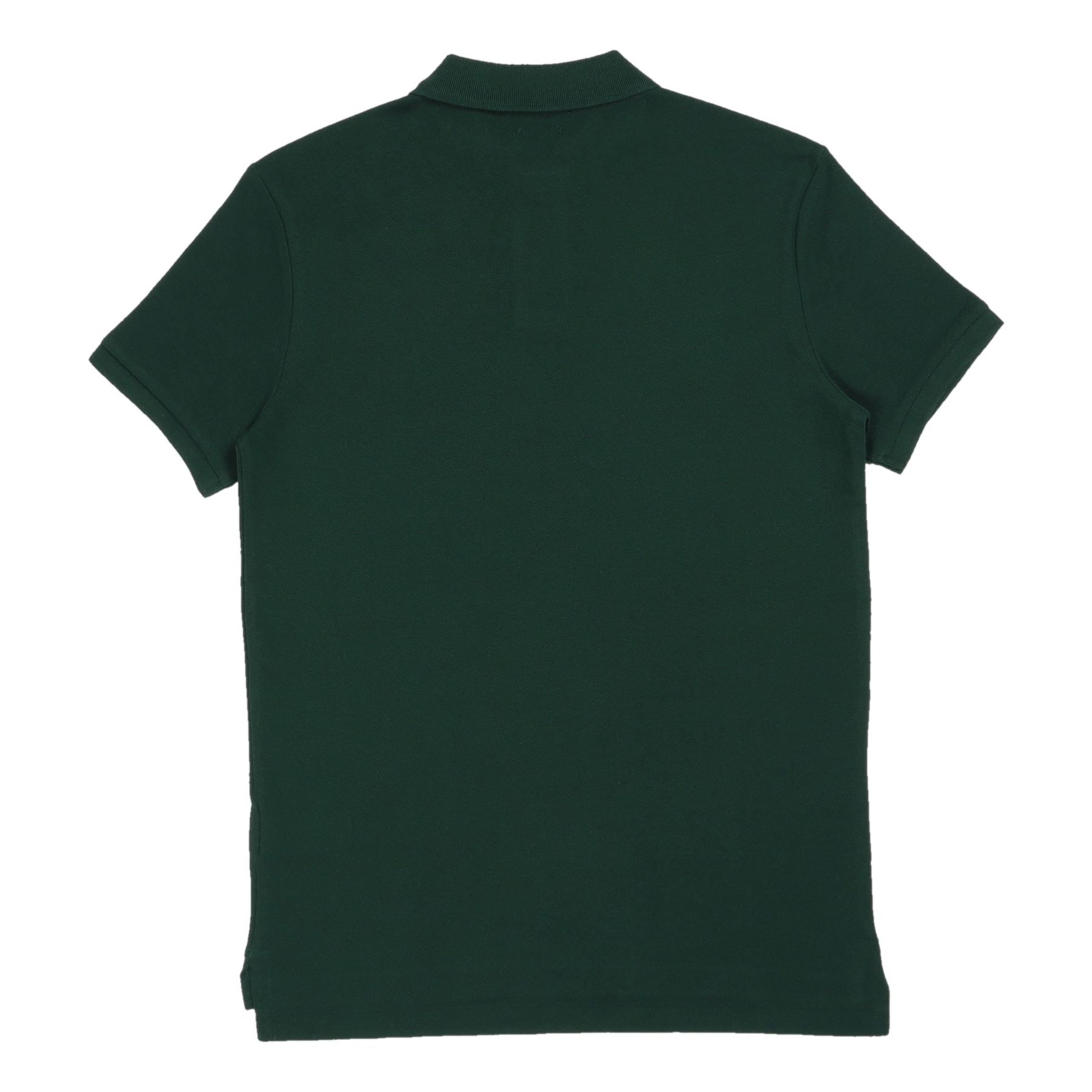 Custom Slim Fit Mesh Polo Shirt Green