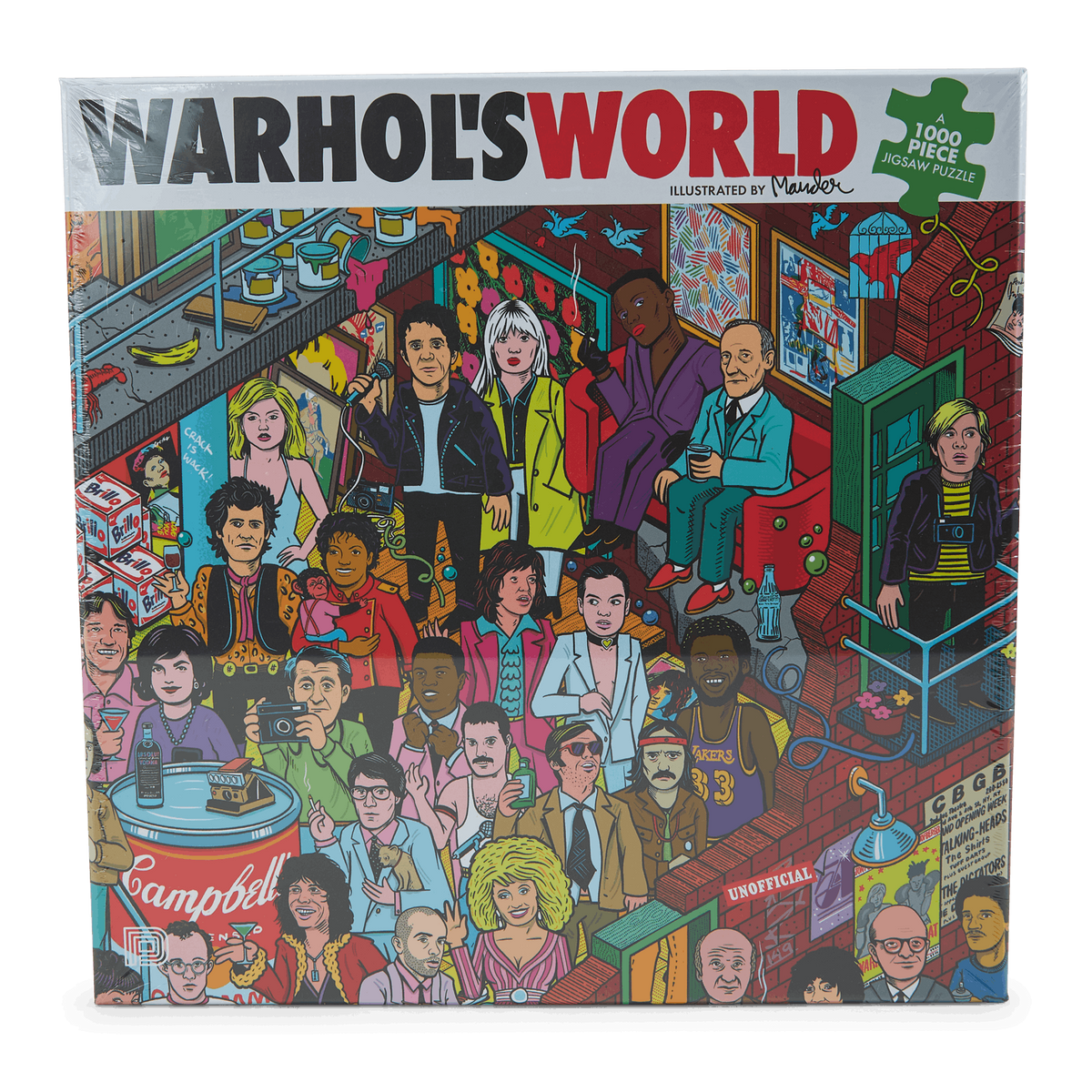 Warhol&#39;s World: A 1000 Piece J Multi