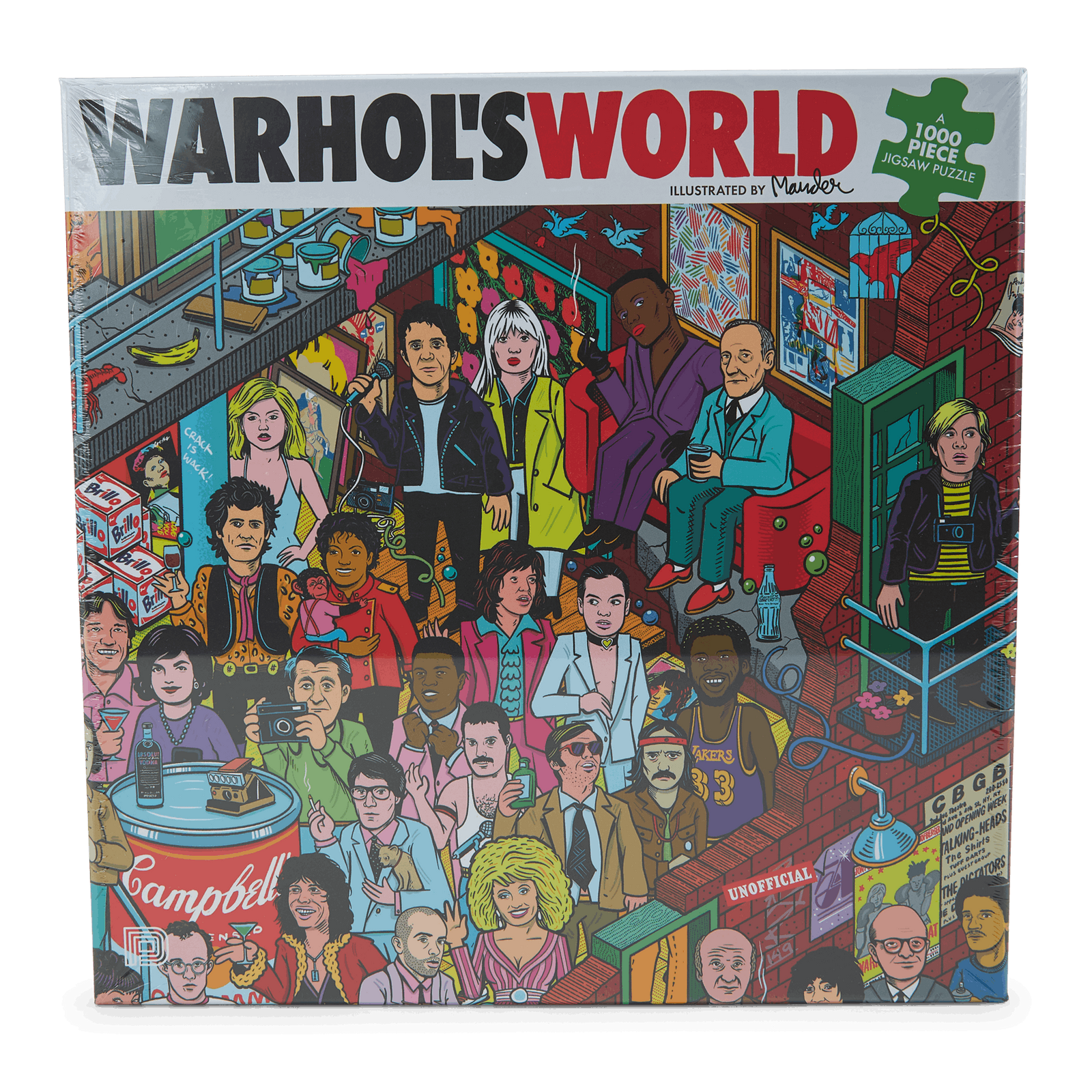 Warhol's World: A 1000 Piece J Multi