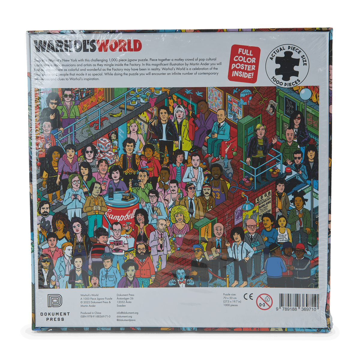 Warhol's World: A 1000 Piece J Multi
