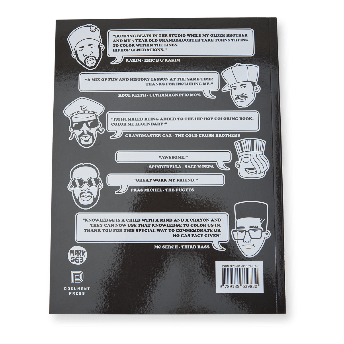 Hip Hop Coloring Book Multi