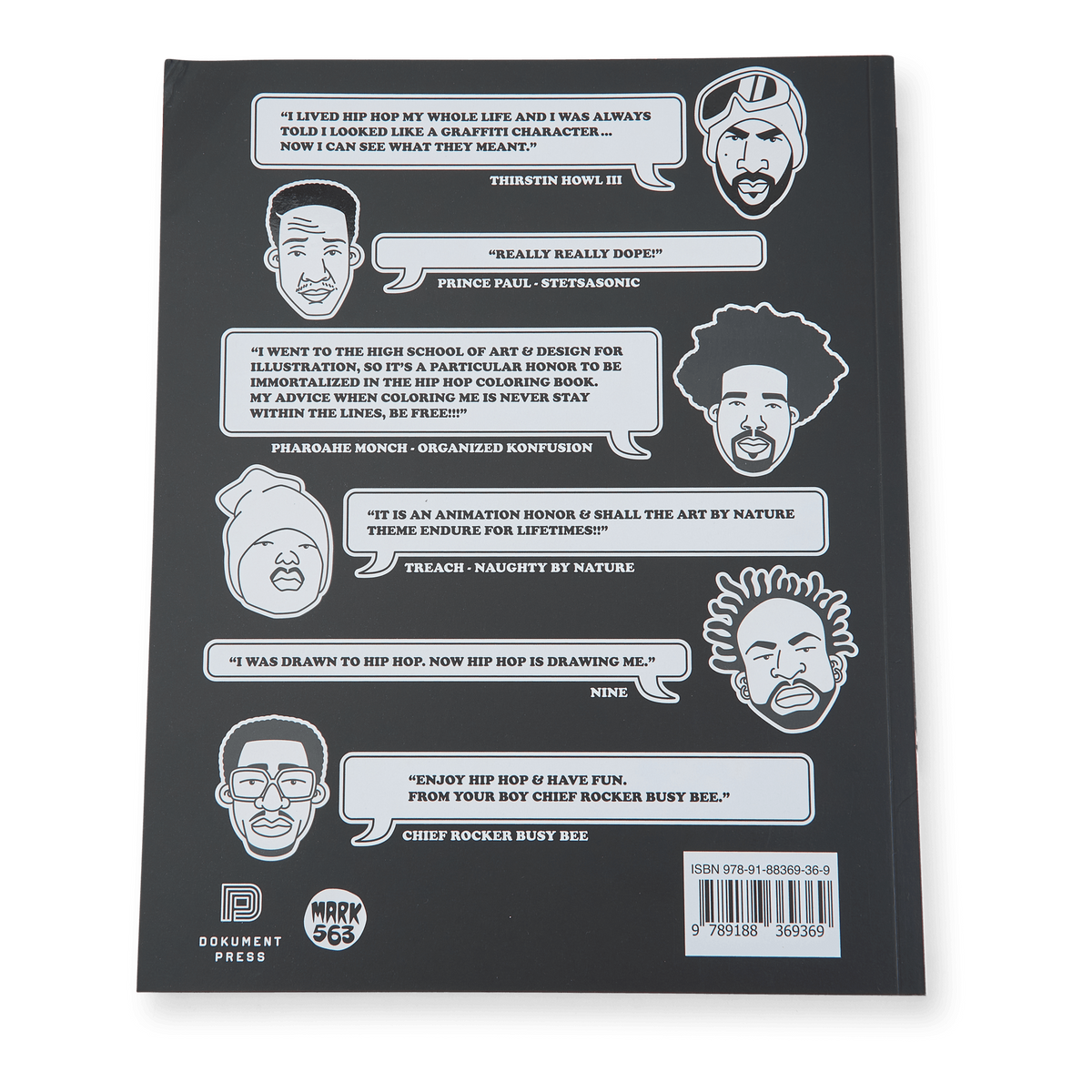 Hip Hop Coloring Book East Coa Multi