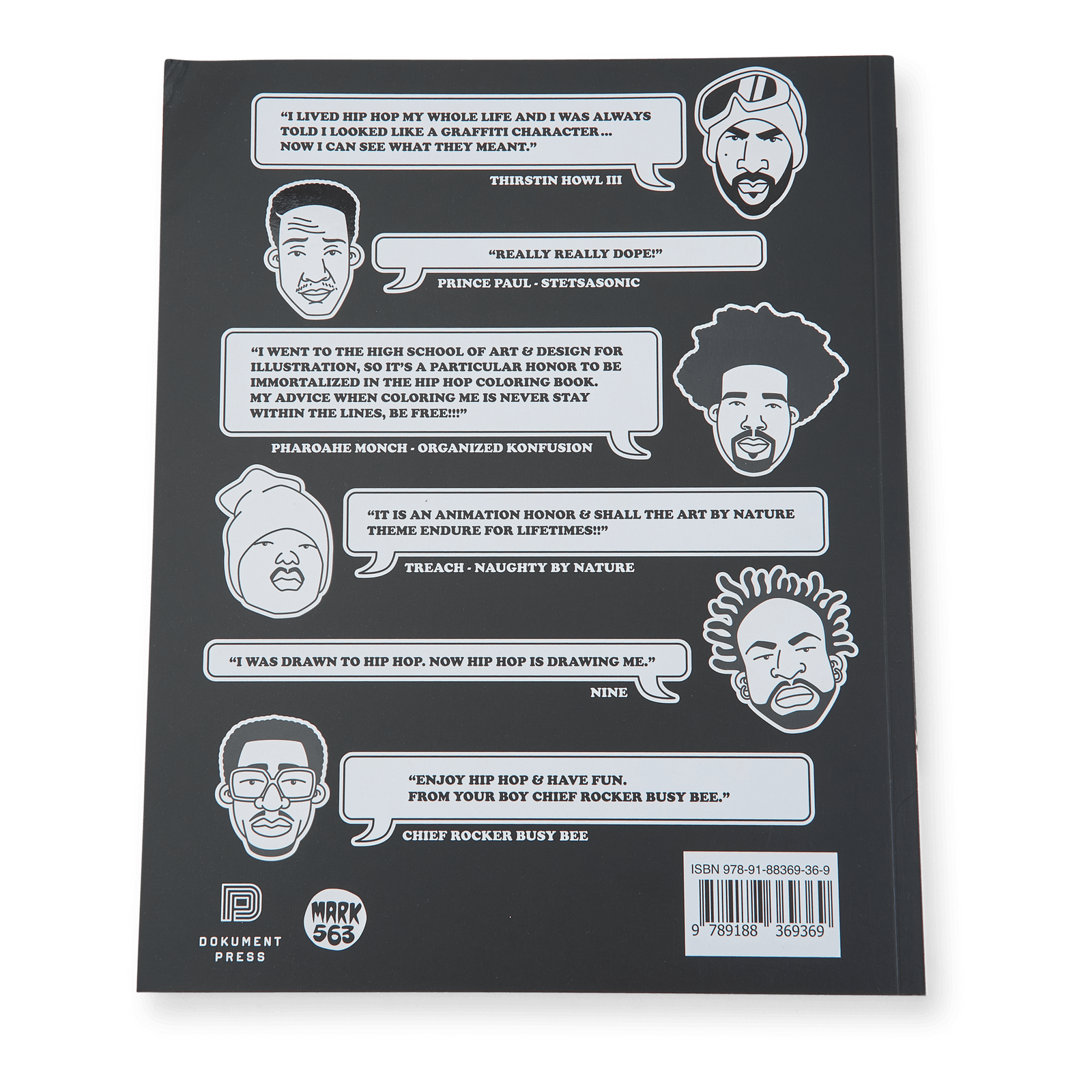 Hip Hop Coloring Book East Coa Multi