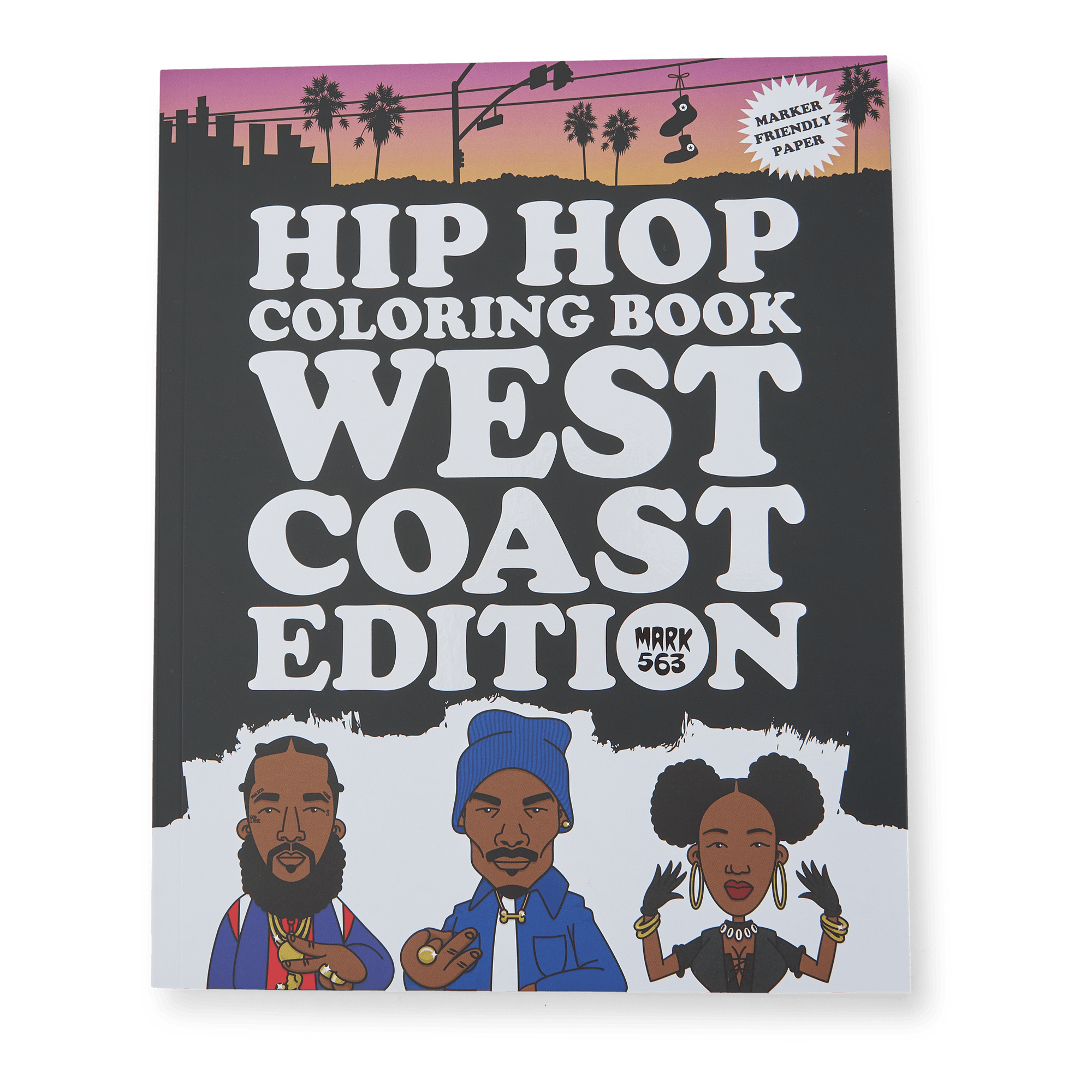 Hip Hop Coloring Book West Coa Multi