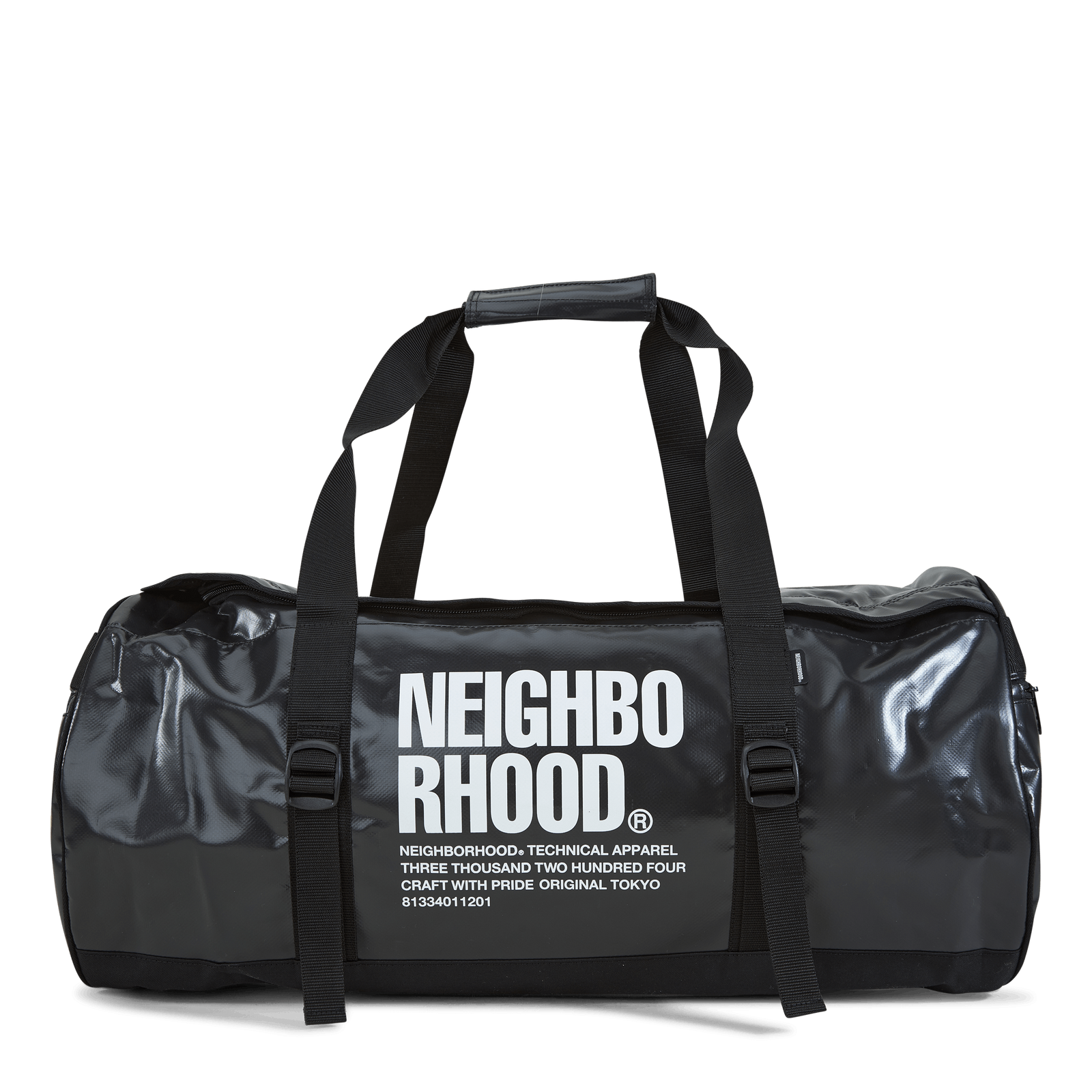 Duffle Bag-l . Pv Black