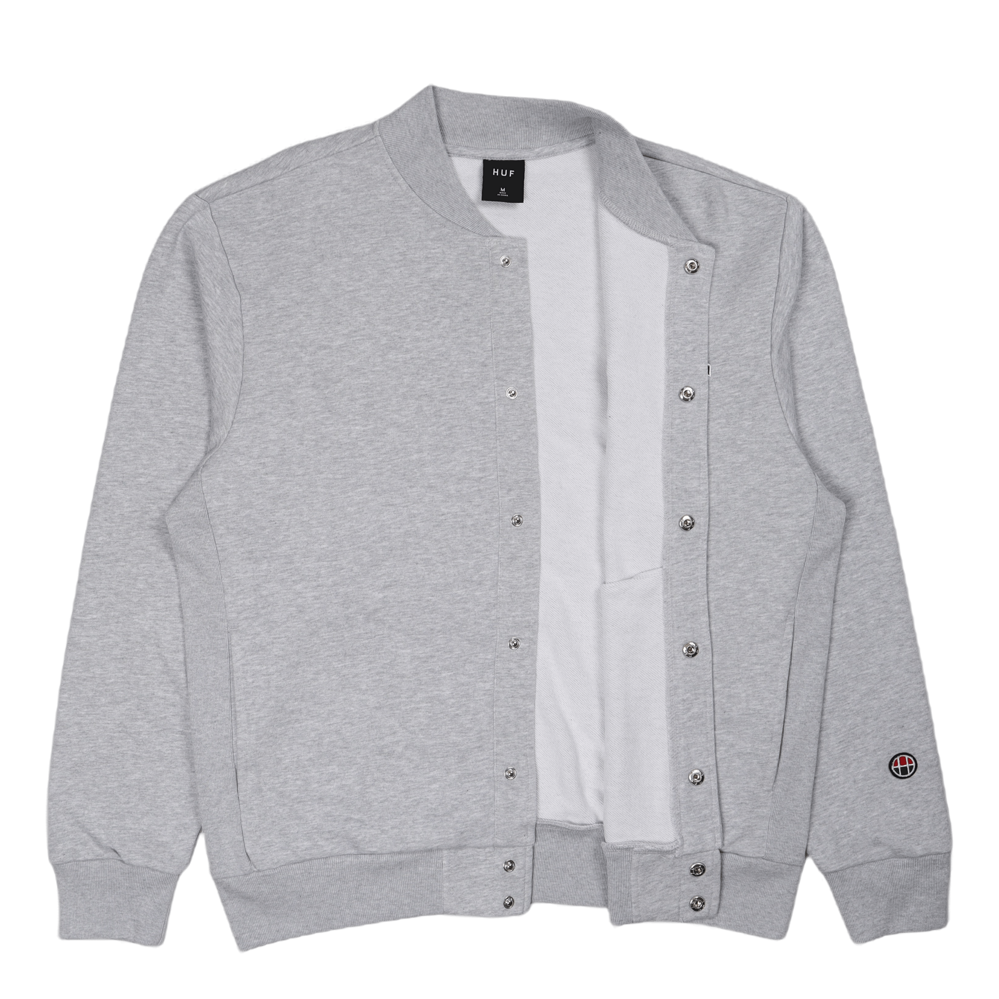 Athletic Cardigan Heather Grey