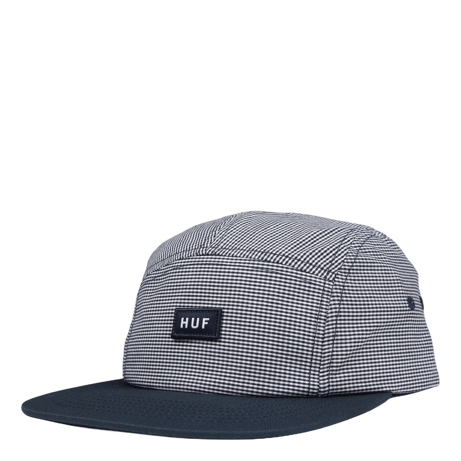 Micro Gingham Box Logo Voley Navy