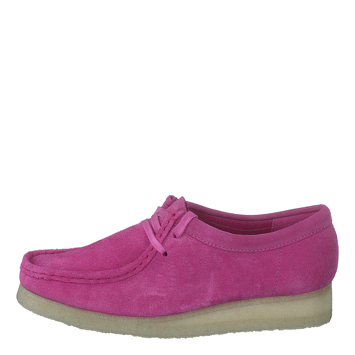 Clarks pink suede sale shoes